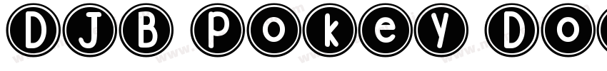 DJB Pokey Dots字体转换